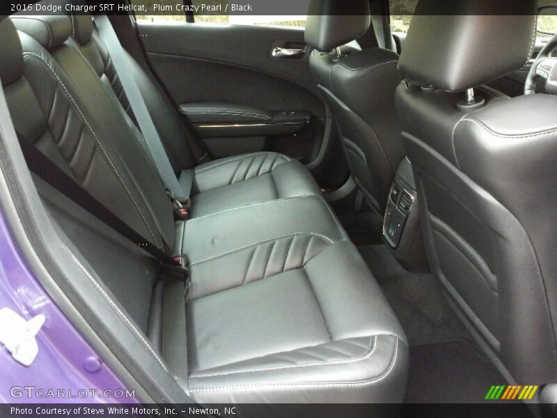 Rear Seat of 2016 Charger SRT Hellcat