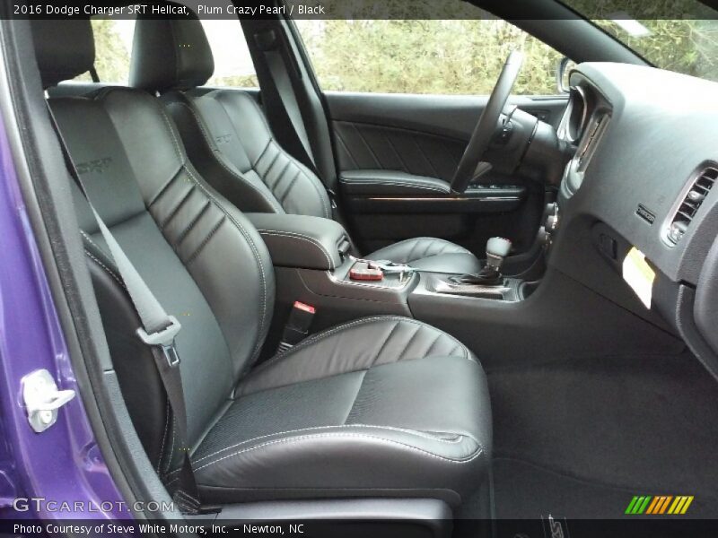 Front Seat of 2016 Charger SRT Hellcat