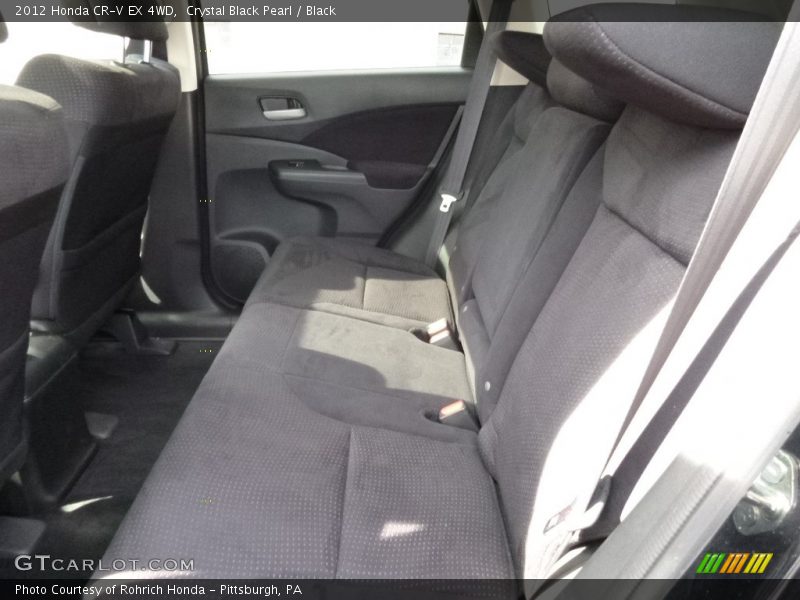 Crystal Black Pearl / Black 2012 Honda CR-V EX 4WD