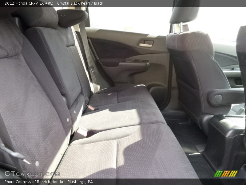 Crystal Black Pearl / Black 2012 Honda CR-V EX 4WD