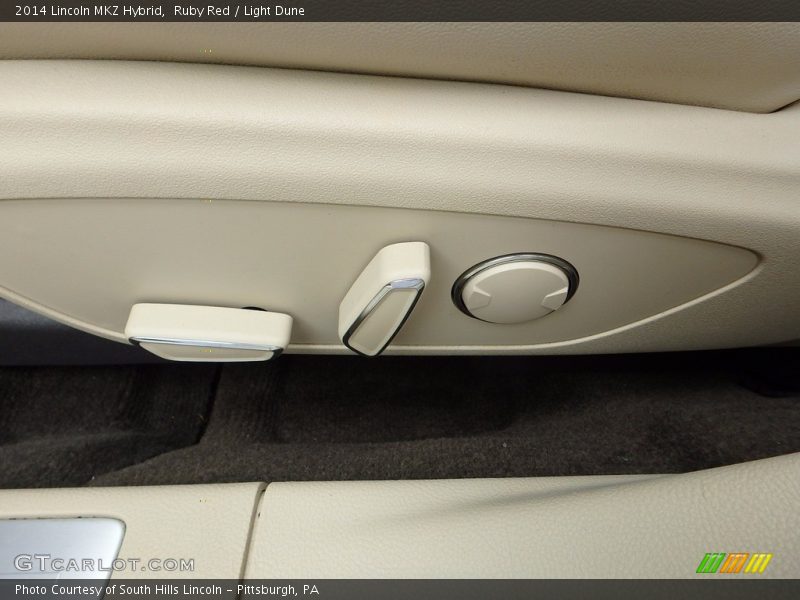Ruby Red / Light Dune 2014 Lincoln MKZ Hybrid