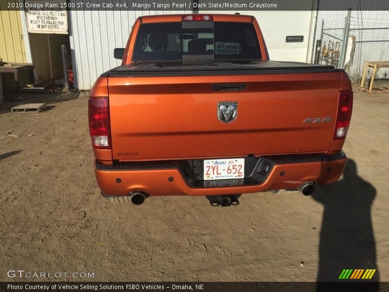 Mango Tango Pearl / Dark Slate/Medium Graystone 2010 Dodge Ram 1500 ST Crew Cab 4x4