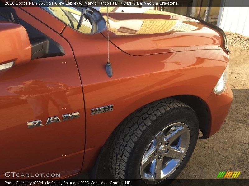 Mango Tango Pearl / Dark Slate/Medium Graystone 2010 Dodge Ram 1500 ST Crew Cab 4x4