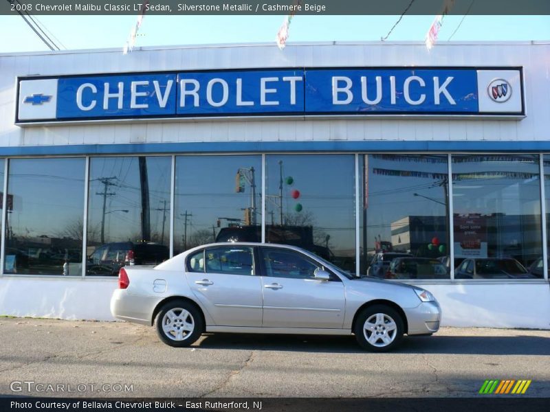 Silverstone Metallic / Cashmere Beige 2008 Chevrolet Malibu Classic LT Sedan