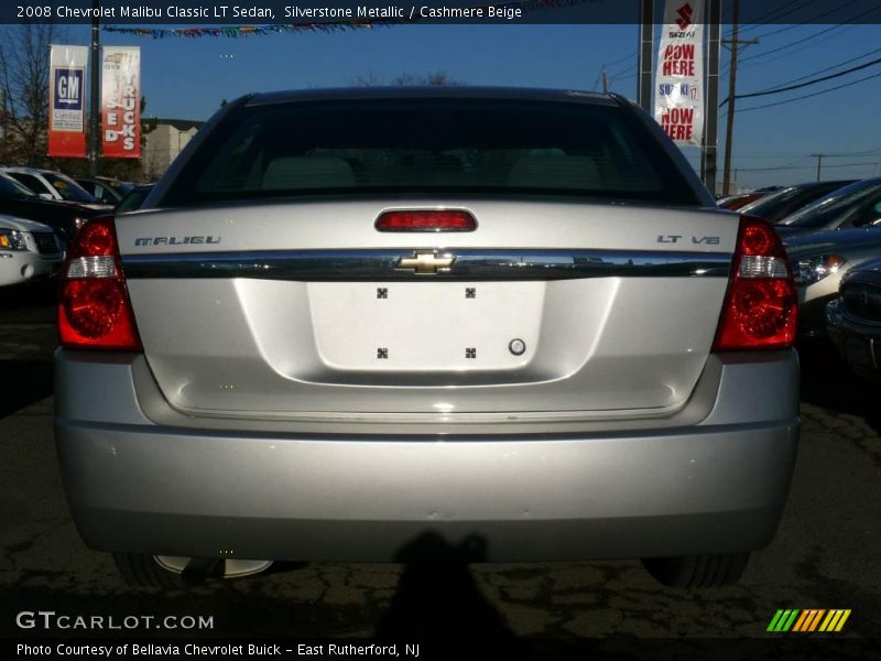 Silverstone Metallic / Cashmere Beige 2008 Chevrolet Malibu Classic LT Sedan