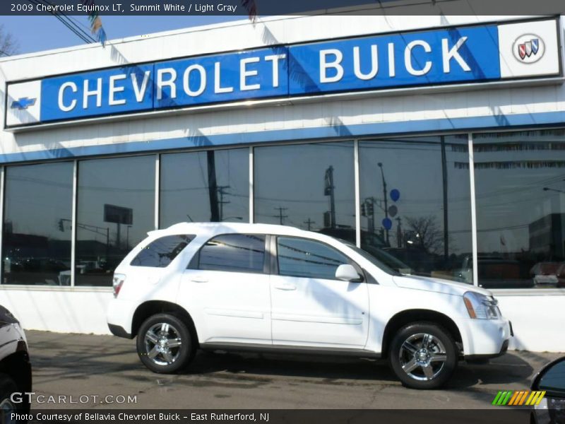 Summit White / Light Gray 2009 Chevrolet Equinox LT