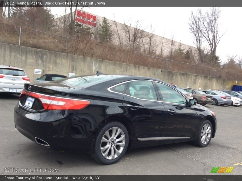 Black Onyx Pearl / Chestnut Brown 2012 Hyundai Azera