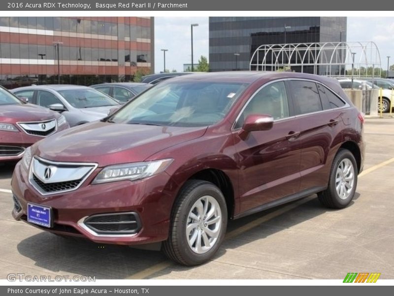 Basque Red Pearl II / Parchment 2016 Acura RDX Technology