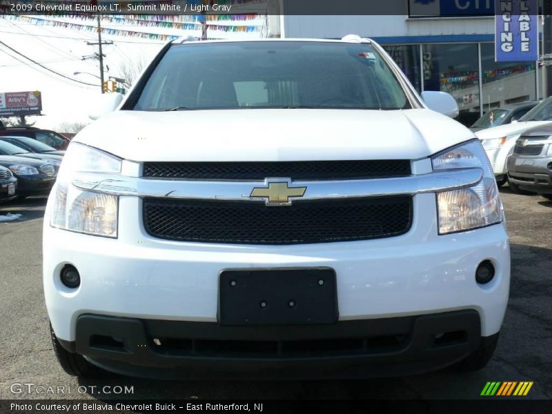 Summit White / Light Gray 2009 Chevrolet Equinox LT