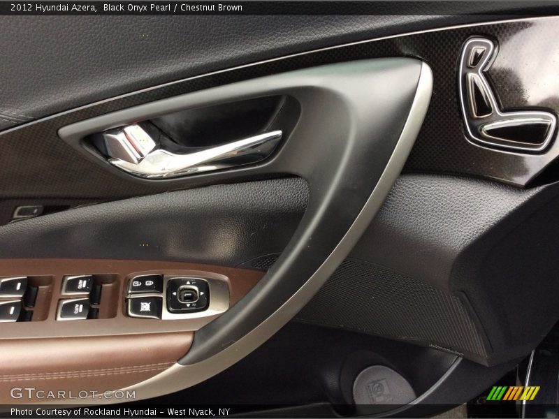 Black Onyx Pearl / Chestnut Brown 2012 Hyundai Azera