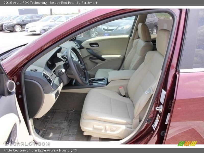 Basque Red Pearl II / Parchment 2016 Acura RDX Technology