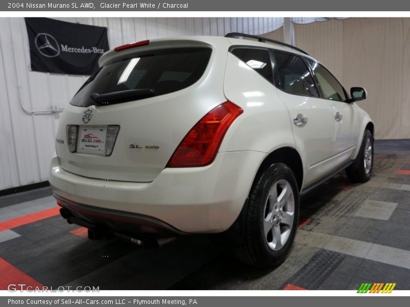 Glacier Pearl White / Charcoal 2004 Nissan Murano SL AWD