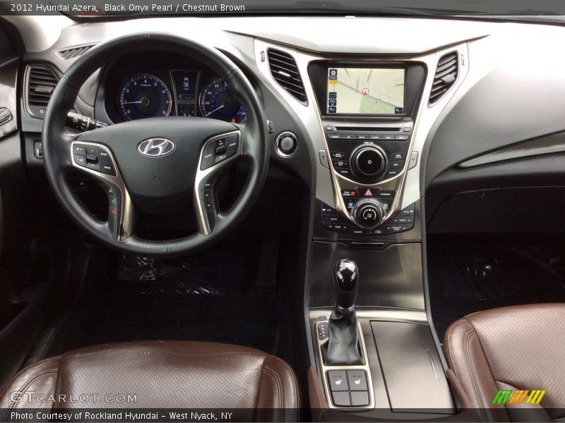 Black Onyx Pearl / Chestnut Brown 2012 Hyundai Azera