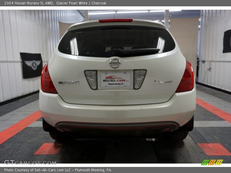 Glacier Pearl White / Charcoal 2004 Nissan Murano SL AWD
