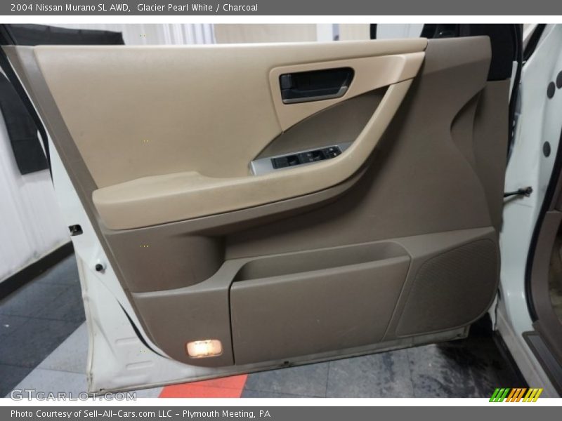 Glacier Pearl White / Charcoal 2004 Nissan Murano SL AWD