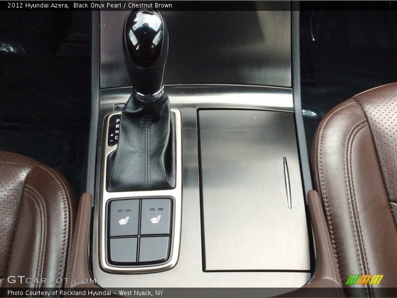 Black Onyx Pearl / Chestnut Brown 2012 Hyundai Azera