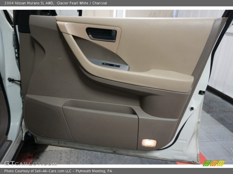 Glacier Pearl White / Charcoal 2004 Nissan Murano SL AWD