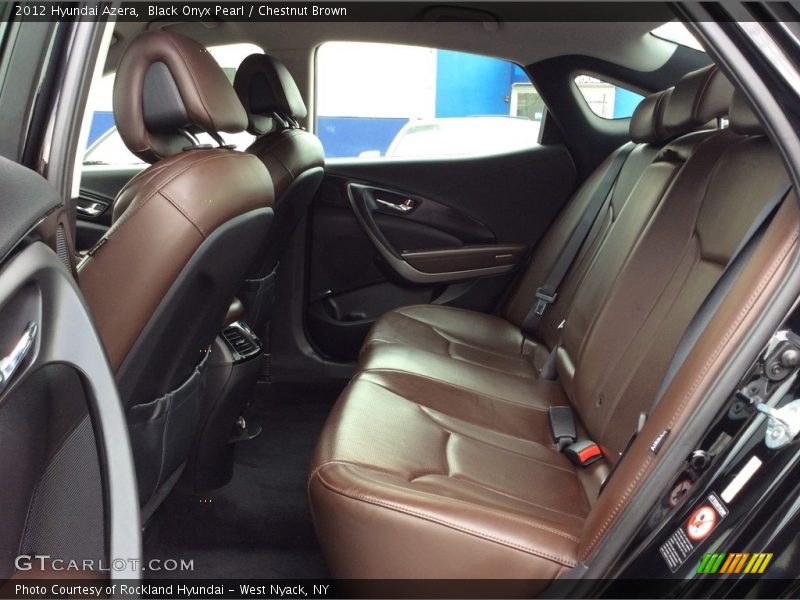 Black Onyx Pearl / Chestnut Brown 2012 Hyundai Azera