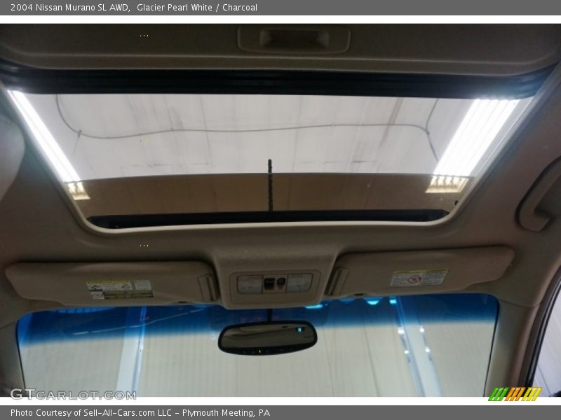 Glacier Pearl White / Charcoal 2004 Nissan Murano SL AWD