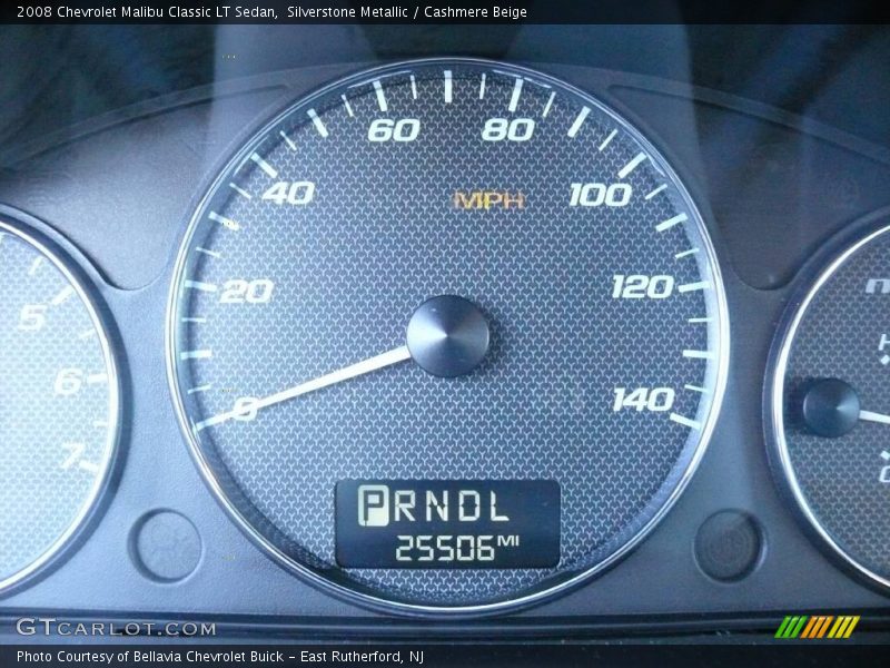 Silverstone Metallic / Cashmere Beige 2008 Chevrolet Malibu Classic LT Sedan