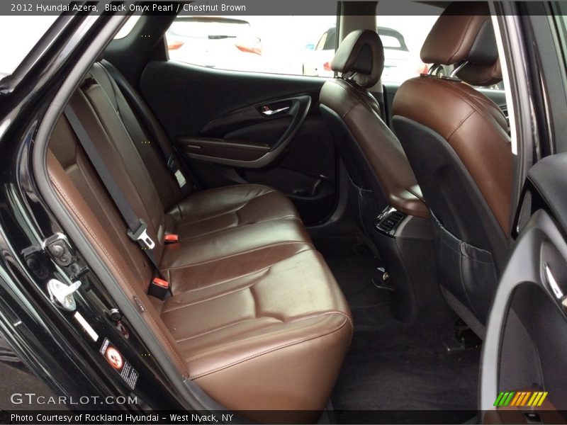 Black Onyx Pearl / Chestnut Brown 2012 Hyundai Azera