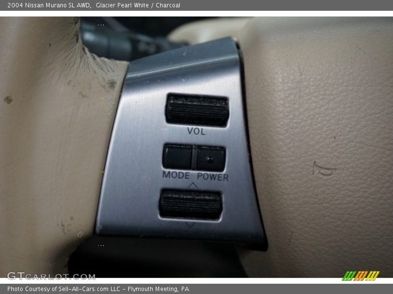 Glacier Pearl White / Charcoal 2004 Nissan Murano SL AWD