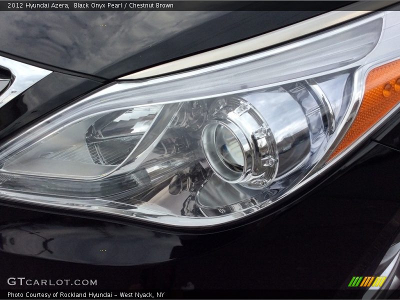 Black Onyx Pearl / Chestnut Brown 2012 Hyundai Azera