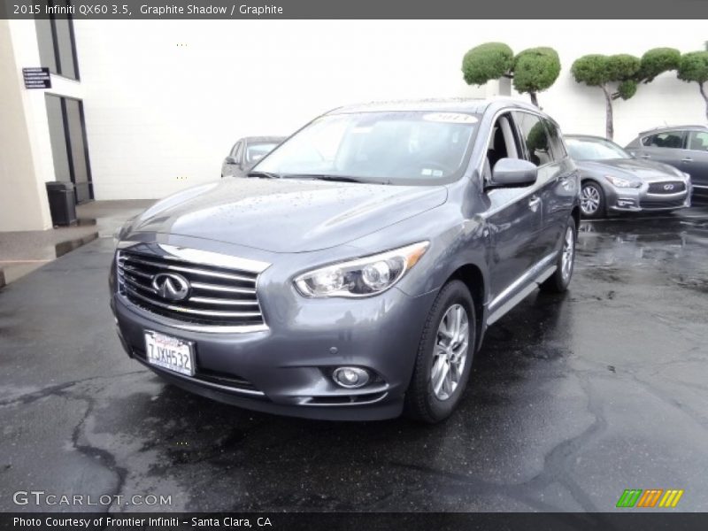 Graphite Shadow / Graphite 2015 Infiniti QX60 3.5