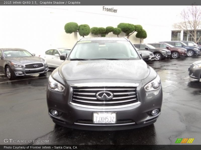 Graphite Shadow / Graphite 2015 Infiniti QX60 3.5
