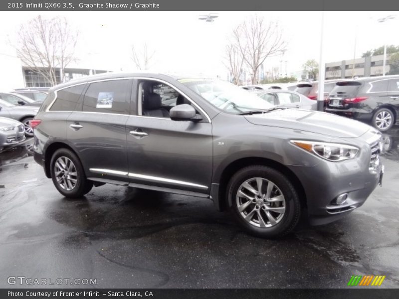 Graphite Shadow / Graphite 2015 Infiniti QX60 3.5