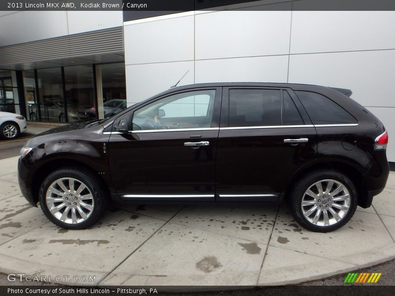 Kodiak Brown / Canyon 2013 Lincoln MKX AWD