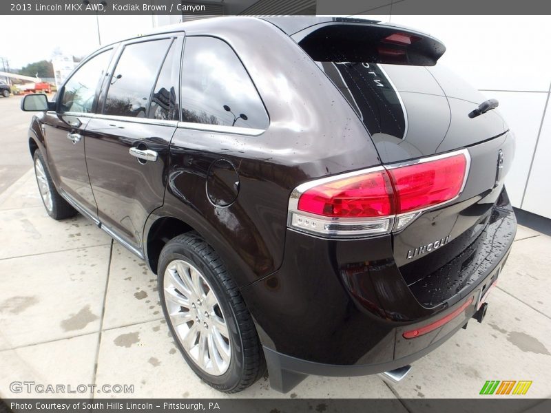 Kodiak Brown / Canyon 2013 Lincoln MKX AWD