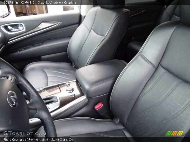 Graphite Shadow / Graphite 2015 Infiniti QX60 3.5