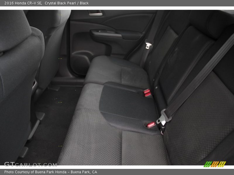 Crystal Black Pearl / Black 2016 Honda CR-V SE