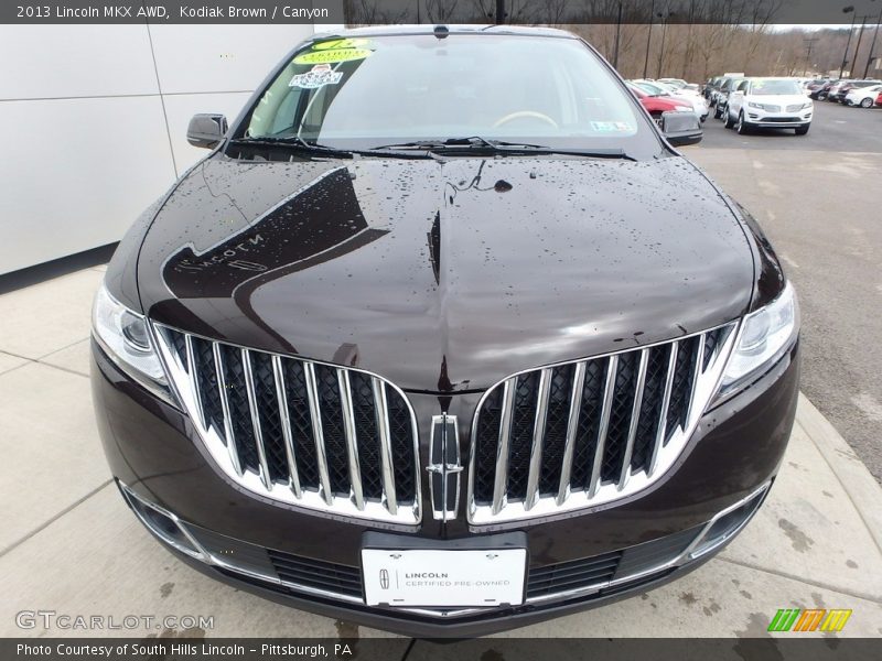 Kodiak Brown / Canyon 2013 Lincoln MKX AWD