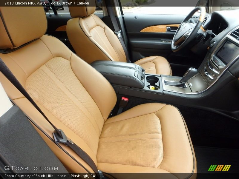 Kodiak Brown / Canyon 2013 Lincoln MKX AWD