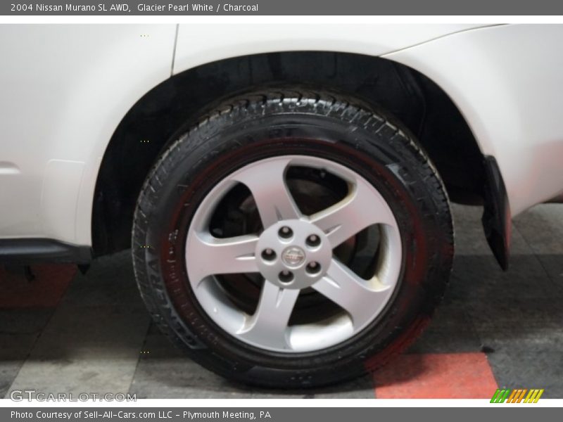 Glacier Pearl White / Charcoal 2004 Nissan Murano SL AWD