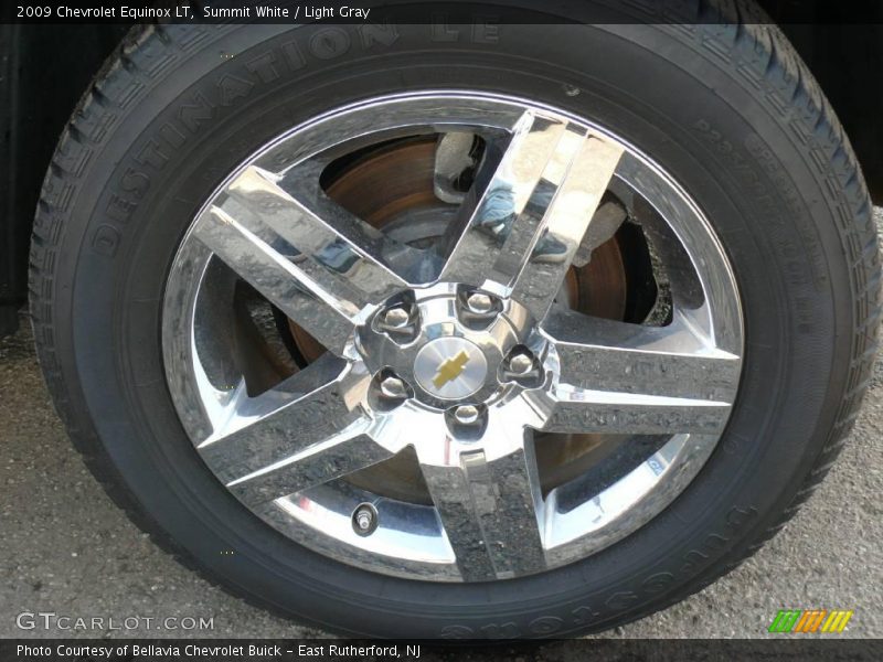 Summit White / Light Gray 2009 Chevrolet Equinox LT