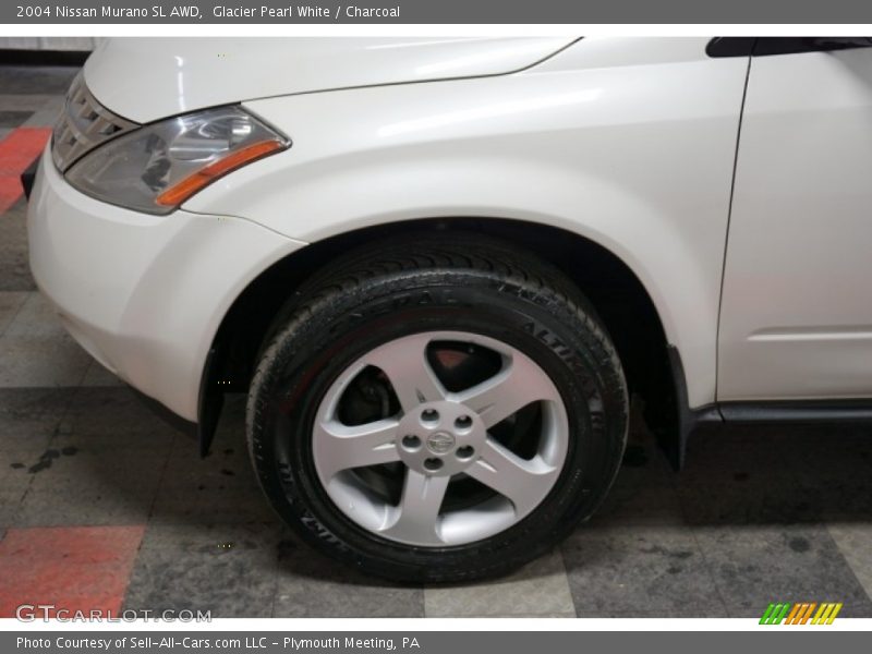 Glacier Pearl White / Charcoal 2004 Nissan Murano SL AWD