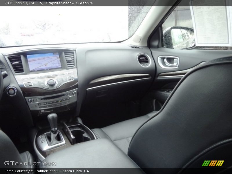 Graphite Shadow / Graphite 2015 Infiniti QX60 3.5