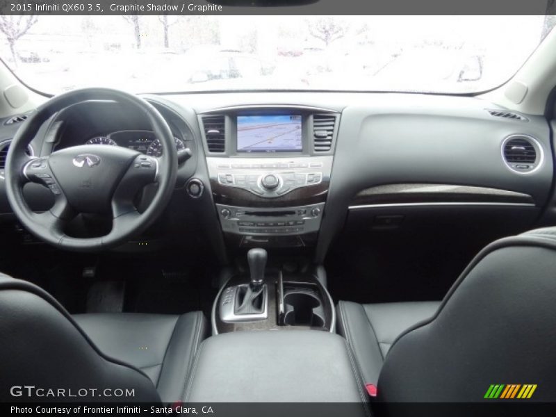 Graphite Shadow / Graphite 2015 Infiniti QX60 3.5