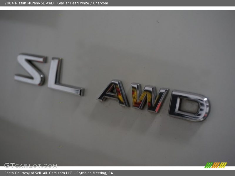 Glacier Pearl White / Charcoal 2004 Nissan Murano SL AWD