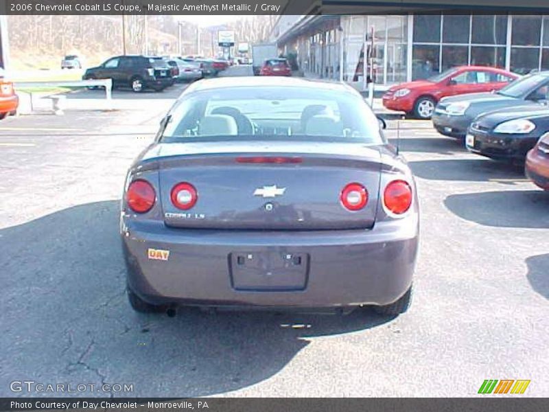 Majestic Amethyst Metallic / Gray 2006 Chevrolet Cobalt LS Coupe