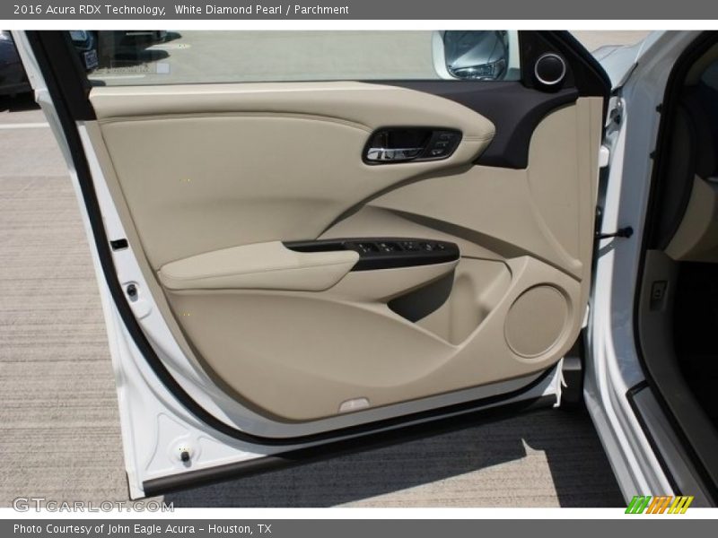 White Diamond Pearl / Parchment 2016 Acura RDX Technology