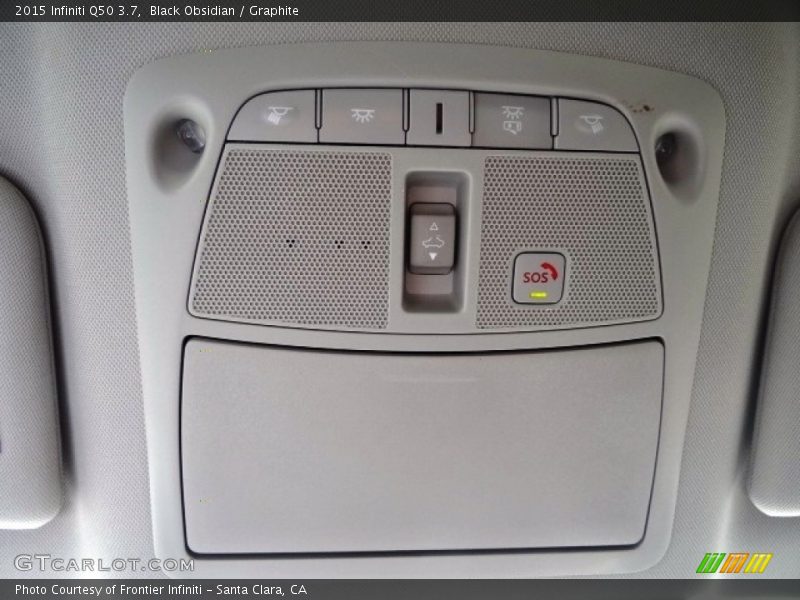 Black Obsidian / Graphite 2015 Infiniti Q50 3.7
