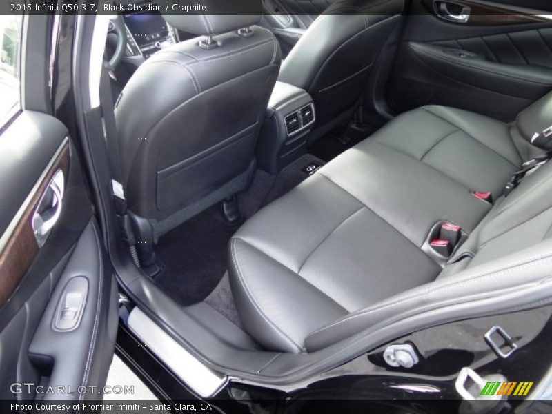 Black Obsidian / Graphite 2015 Infiniti Q50 3.7