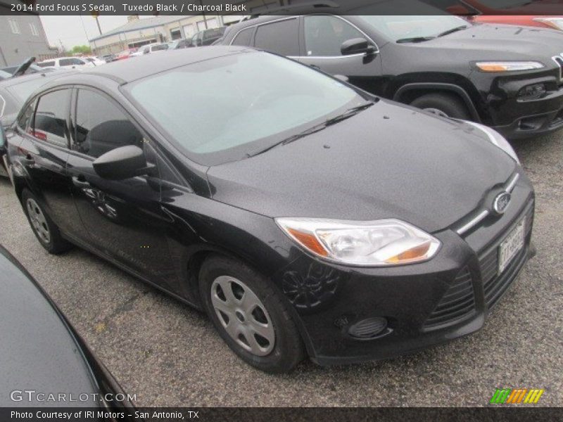 Tuxedo Black / Charcoal Black 2014 Ford Focus S Sedan