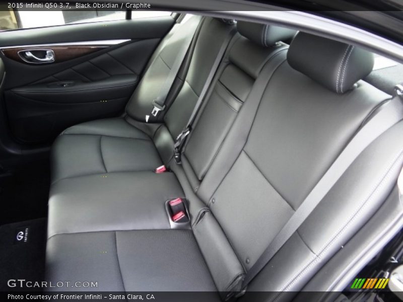 Black Obsidian / Graphite 2015 Infiniti Q50 3.7