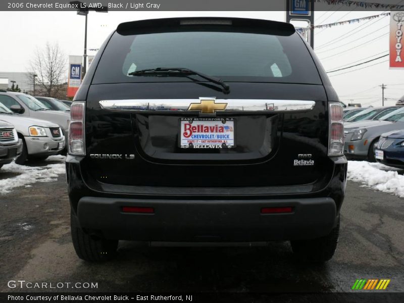 Black / Light Gray 2006 Chevrolet Equinox LS AWD