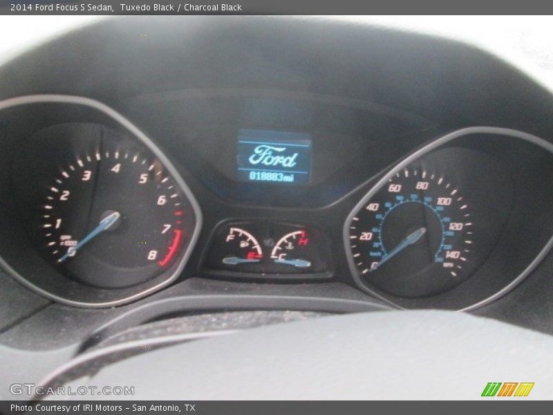 Tuxedo Black / Charcoal Black 2014 Ford Focus S Sedan